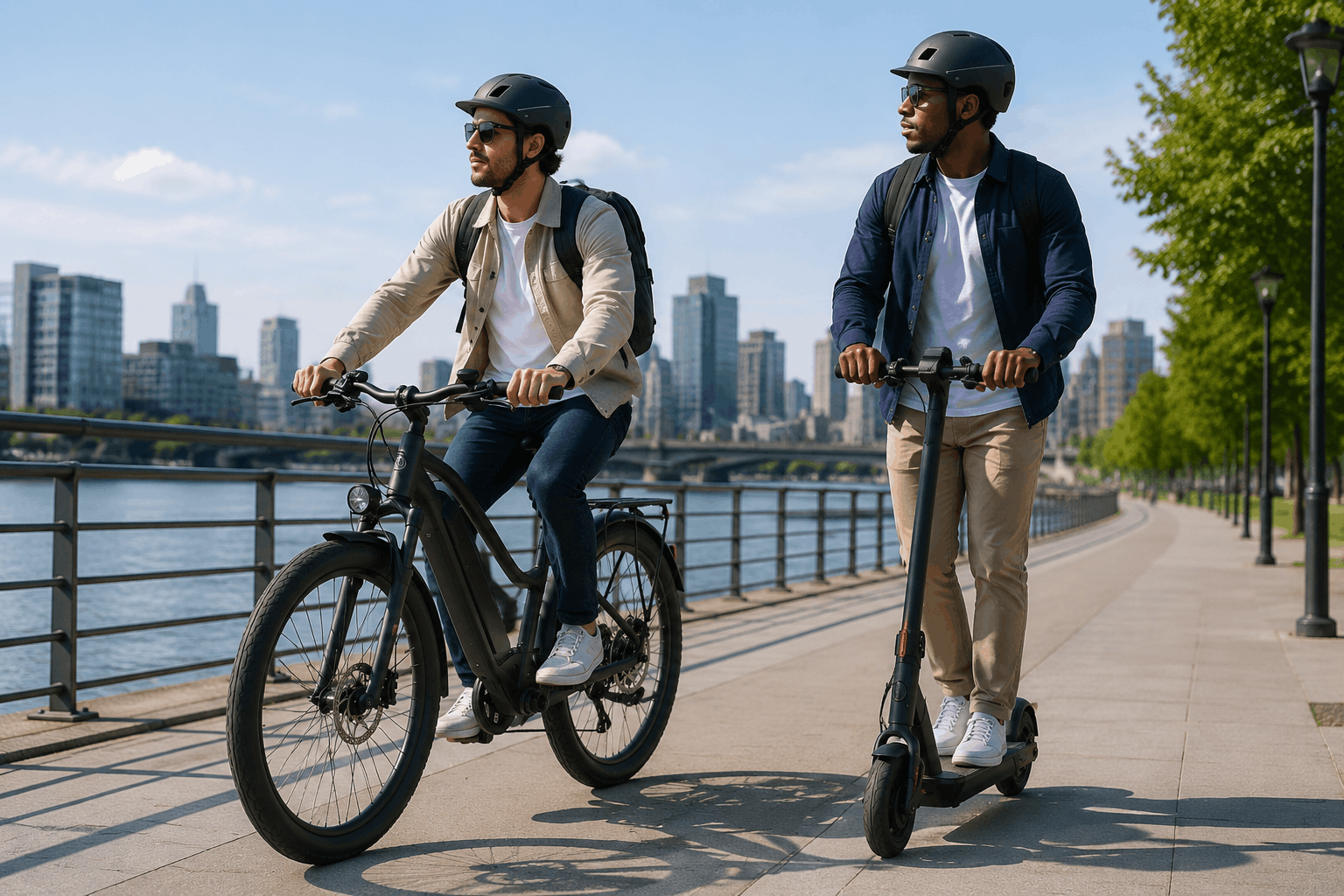 e-scooter-vs-e-bike